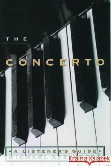 The Concerto Steinberg, Michael 9780195139310  - książka