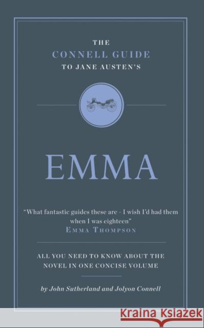 The Connell Guide To Jane Austen's Emma Jolyon Connell 9781907776137 CONNELL PUBLISHING LTD - książka