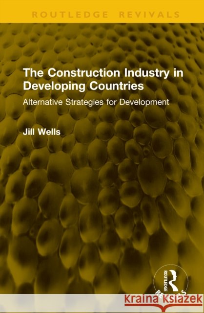 The Construction Industry in Developing Countries: Alternative Strategies for Development Jill Wells 9781041297253 Routledge - książka