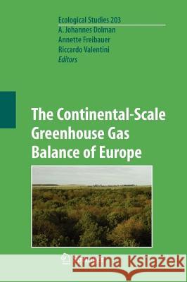 The Continental-Scale Greenhouse Gas Balance of Europe Han Dolman Riccardo Valentini A. Freibauer 9781441926289 Springer - książka