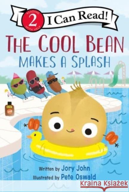 The Cool Bean Makes a Splash Jory John 9780063329546 HarperCollins - książka