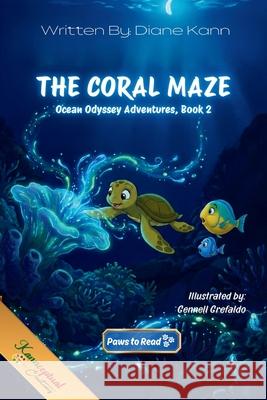 The Coral Maze Diane Kann Gennell Grefaldo 9781971356150 Bolt and Charlie Books - książka