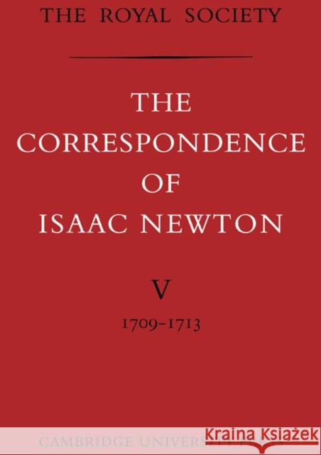 The Correspondence of Isaac Newton Isaac Newton A. Rupert Hall Laura Tilling 9780521085939 Cambridge University Press - książka