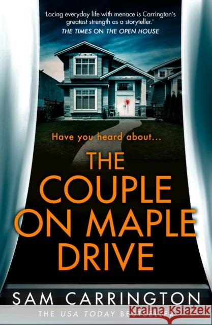 The Couple on Maple Drive Sam Carrington 9780008436384 HarperCollins Publishers - książka