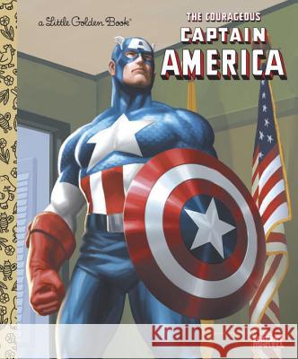 The Courageous Captain America Billy Wrecks Golden Books 9780307930507 Golden Books - książka