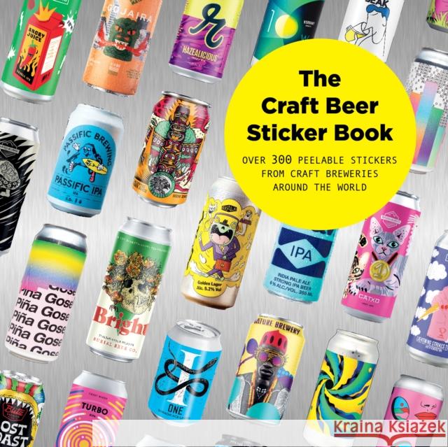 The Craft Beer Sticker Book Suridh Hassan Ryo Sanada 9781739750947 Soi Books - książka