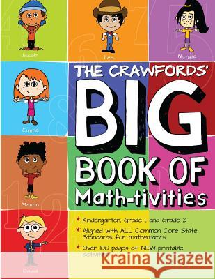 The Crawfords' Big Book of Math-tivities Crawford, Yvonne 9781938406294 Raphel Marketing. - książka