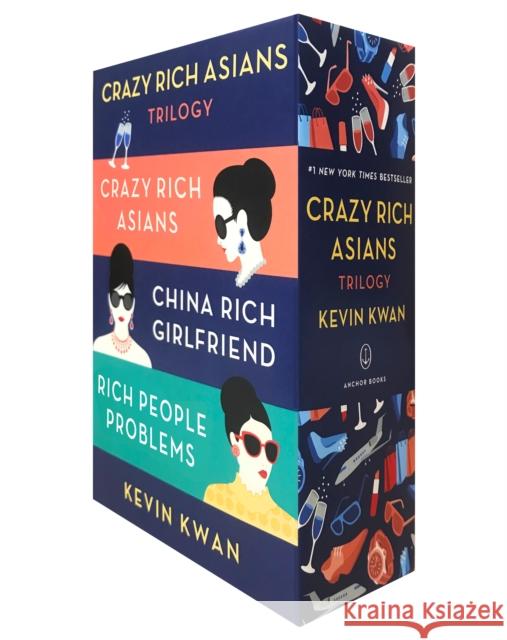 The Crazy Rich Asians Trilogy Box Set Kwan, Kevin 9780525566656 Anchor Books - książka