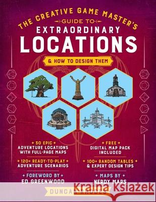 The Creative Game Master's Guide to Extraordinary Locations Duncan Rhodes 9781965636305 BlueStone Books - książka