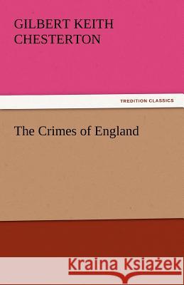 The Crimes of England  9783842445437 tredition GmbH - książka