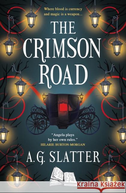 The Crimson Road A.G. Slatter 9781803364568 Titan Books (UK) - książka