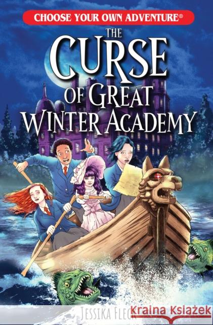 The Curse of Great Winter Academy Brian Anderson 9781954232181 Choose Your Own Adventure - książka