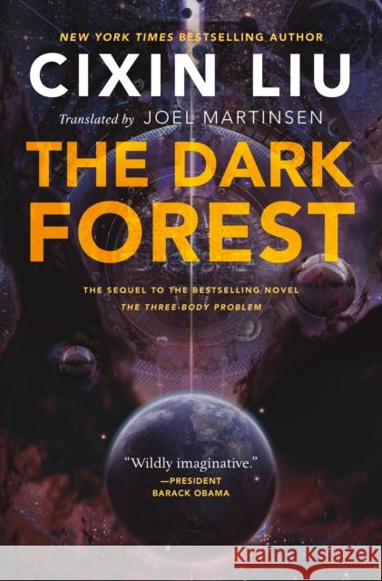 The Dark Forest Cixin Liu 9780765377081 Tor Books - książka