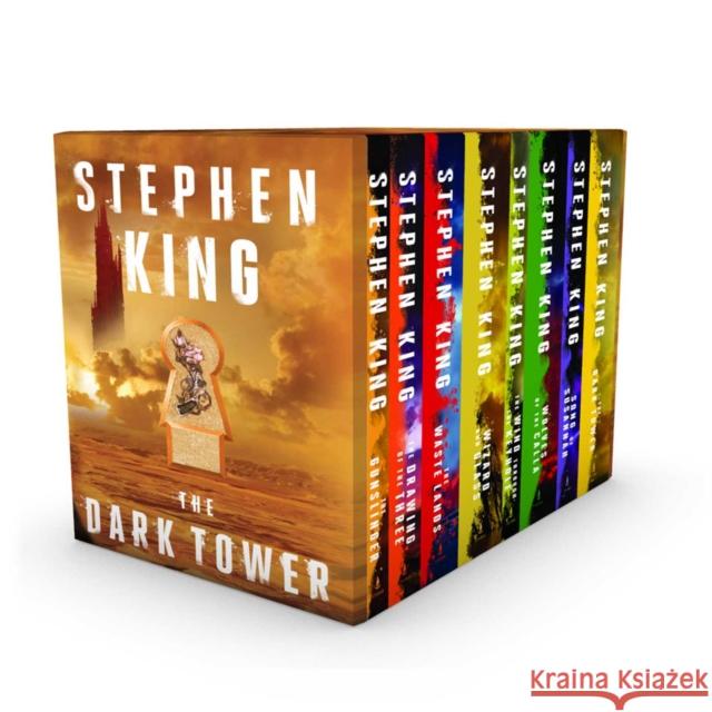 The Dark Tower 8-Book Boxed Set Stephen King 9781501163562 Scribner Book Company - książka