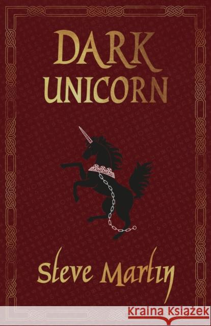 The Dark Unicorn Steve Martin 9781915179494 Northodox Press - książka