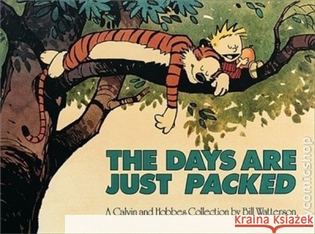 The Days Are Just Packed: Calvin & Hobbes Series: Book Twelve Bill Watterson 9780751507614 LITTLE, BROWN BOOK GROUP - książka