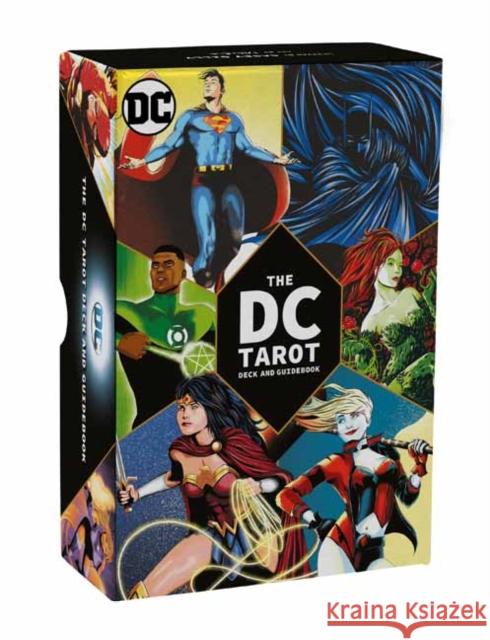 The DC Tarot Deck and Guide Book 17th and Oak 9781647226138 Insight Editions - książka