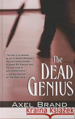 The Dead Genius Axel Brand 9781410441942 Cengage Learning, Inc - książka