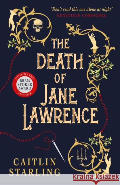 The Death of Jane Lawrence Caitlin Starling 9781803360515 Titan Books Ltd - książka