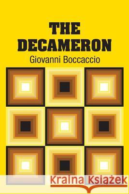 The Decameron Giovanni Boccaccio 9781731704382 Simon & Brown - książka