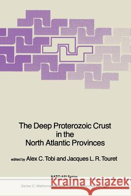 The Deep Proterozoic Crust in the North Atlantic Provinces Alex C. Tobi Jacques L. R. Touret 9789401089074 Springer - książka