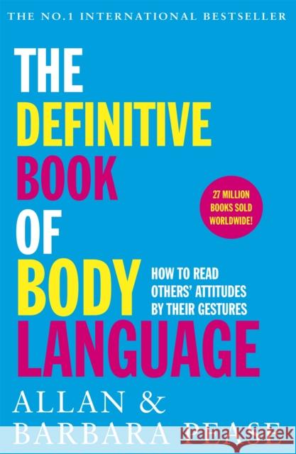 The Definitive Book of Body Language: How to read others' attitudes by their gestures Barbara Pease 9781409168508  - książka