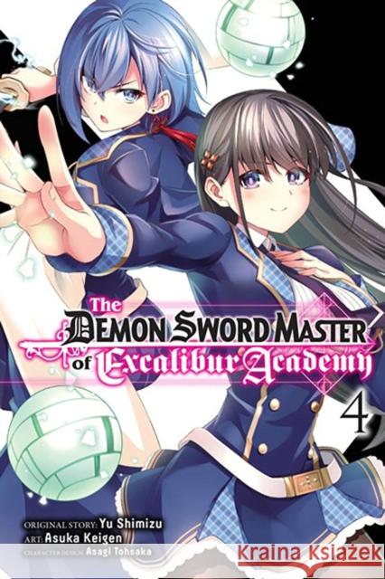 The Demon Sword Master of Excalibur Academy, Vol. 4 (manga) Yu Shimizu 9781975350871 Little, Brown & Company - książka