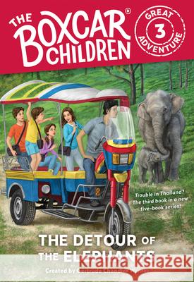 The Detour of the Elephants Gertrude Chandler Warner, Gertrude Chandler Warner, Anthony VanArsdale, Anthony VanArsdale, Dee Garretson 9780807506844 Albert Whitman & Company - książka