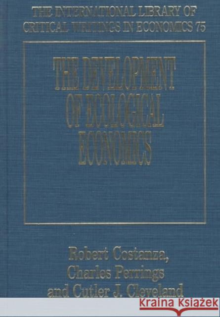 The Development of Ecological Economics  9781858983868 Edward Elgar Publishing Ltd - książka