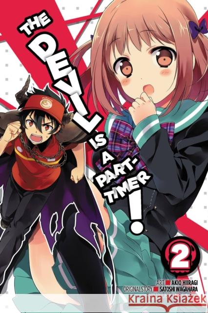 The Devil Is a Part-Timer!, Vol. 2 (Manga) Satoshi Wagahara Akio Hiiragi 9780316385077 Yen Press - książka