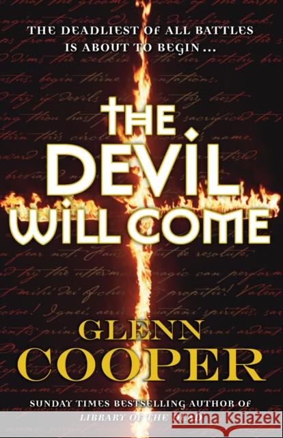 The Devil Will Come Glenn Cooper 9780099545736  - książka