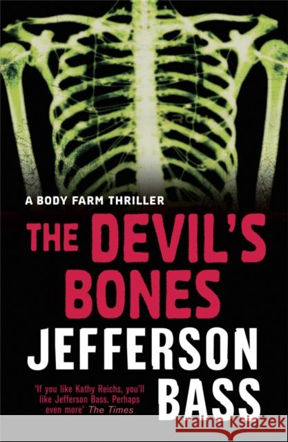 The Devil's Bones Jefferson Bass 9781847249319  - książka