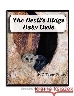 The Devil's Ridge Baby Owls: First day out of the nest! Grimes, T. Wayne 9781478105824 Createspace - książka