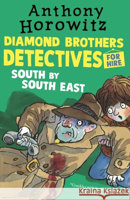 The Diamond Brothers in South by South East Anthony Horowitz 9781406369151 Walker Books Ltd - książka