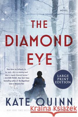 The Diamond Eye Kate Quinn 9780063211407 HarperLuxe - książka