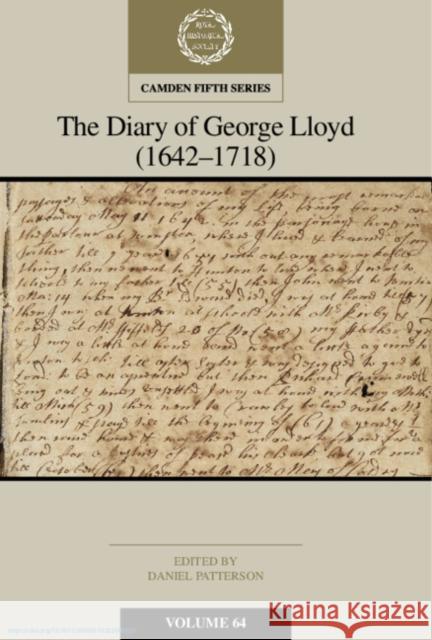 The Diary of George Lloyd: Volume 64, Part 1  9781009323413 Cambridge University Press - książka