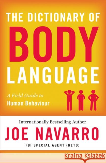 The Dictionary of Body Language Joe Navarro 9780008292607 HarperCollins Publishers - książka