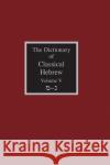 The Dictionary of Classical Hebrew: v. 5: Mem-Nun  9781905048793 Sheffield Phoenix Press
