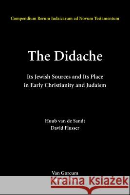 The Didache Van de Sandt, Huub 9780800634711 Royal Van Gorcum - książka
