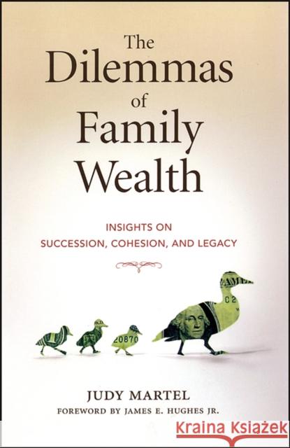 The Dilemmas of Family Wealth: Insights on Succession, Cohesion, and Legacy Martel, Judy 9781576601907 Bloomberg Press - książka