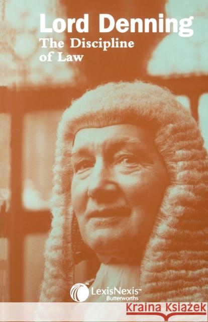 The Discipline of Law Rt Hon Lord Denning 9780406176059  - książka