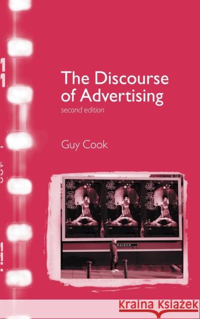 The Discourse of Advertising Guy Cook Cook Guy 9780415234542 Routledge - książka