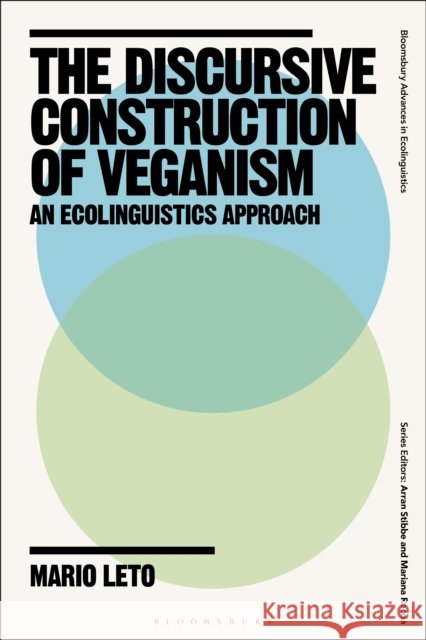 The Discursive Construction of Veganism: An Ecolinguistics Approach Mario (Meiji University, Japan) Leto 9781350447769 Bloomsbury Academic - książka
