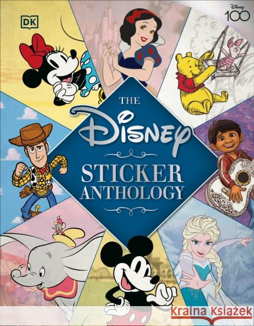 The Disney Sticker Anthology DK 9780744081664 DK - książka
