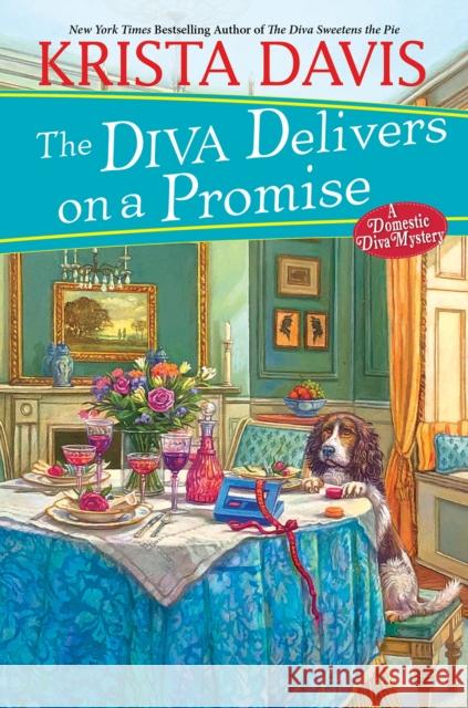 The Diva Delivers on a Promise Krista Davis 9781496732798 Kensington Publishing - książka