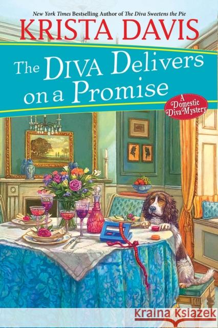 The Diva Delivers on a Promise: A Deliciously Plotted Foodie Cozy Mystery Krista Davis 9781496732804 Kensington Cozies - książka