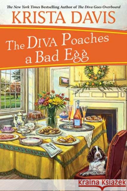 The Diva Poaches a Bad Egg Krista Davis 9781496743466 Kensington Cozies - książka