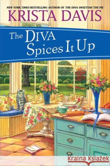 The Diva Spices It Up Krista Davis 9781496714756 Kensington Publishing Corporation - książka