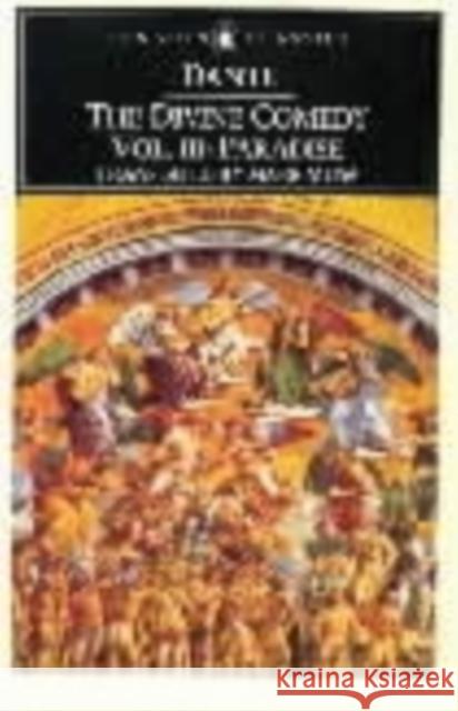The Divine Comedy: Paradise Dante Alighieri 9780140444438 Penguin Books Ltd - książka