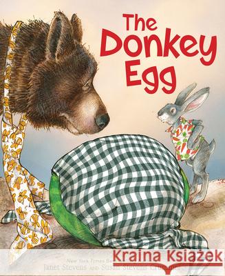 The Donkey Egg Janet Stevens Susan Stevens Crummel 9780547327679 Houghton Mifflin - książka